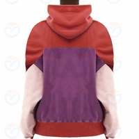 Sweat-shirt à capuche en coton pour homme, personnalisé OEM/ODM, avec logo, impression graphique, fermeture éclair, broderie, collection 2026