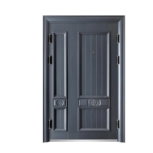 Puerta de Seguridad de Acero de Alta Calidad para Exteriores, Diseño Nuevo, Estable, Antirrobo, Personalizada - Product Image 2