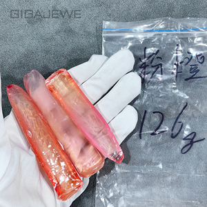 GIGAJEWE Corindón Sintético <span class=keywords><strong>en</strong></span> <span class=keywords><strong>Bruto</strong></span>, Color Amarillo, Cristal Creado <span class=keywords><strong>en</strong></span> Laboratorio, Barra de Cristal, Bola, Gema sin Cortar para Facetado y Fabricación de Joyas - Product Image 5