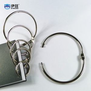 Anillas de Acero Inoxidable Plateadas de 2 Pulgadas YIWANG, Anillas de Encuadernación en Forma de O para Cuadernos - Product Image 3