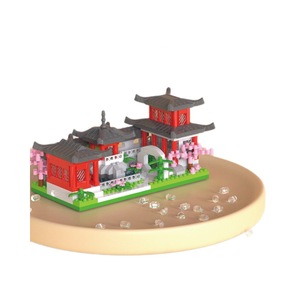 Suzhou Garden Building Blocks 400-800 Pieces DIY Architectural Model For Teens And Adults - Product Image 3