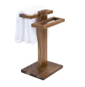 Supporto per portasciugamani <span class=keywords><strong>in</strong></span> <span class=keywords><strong>legno</strong></span> portagioie <span class=keywords><strong>in</strong></span> <span class=keywords><strong>legno</strong></span> portagioie <span class=keywords><strong>in</strong></span> <span class=keywords><strong>legno</strong></span> rustico portasciugamani per la decorazione della casa - Product Image 3