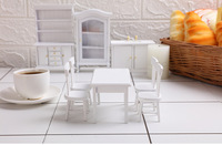 Mini jouet en bois de haute qualité 2022, maison de poupée Miniature 3D, ensembles de meubles de maison de jeu pour enfants, blocs de construction pour jouer