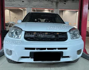 Grille de pare-chocs pour Toyota RAV4 2004-2005, grille de course pour pare-chocs avant, kit carrosserie, grille de pare-chocs avant en plastique ABS, accessoires de voiture - Product Image 5