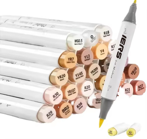 Marcadores de Alcohol STA con Punta de Pincel y Punta Fina, Marcadores de Colores Artísticos, 200 Colores, Rotulador Permanente No Tóxico, Rotulador para Dibujar y Esbozar - Product Image 2
