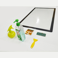 Film en feuille de verre tactile de 65 pouces pour un toucher personnalisé avec une haute précision