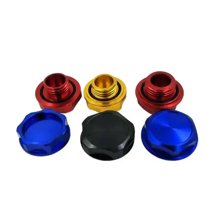 חלקי cnc עיבוד מותאם אישית anodized סגסוגת אלומיניום חלקי רכב גז גז גז