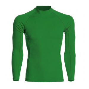 New Design Long Sleeve MMA Rash Guard Quick Dry <b>Compression</b> <b>Shirt</b> for <b>Men</b> Hot Sale Custom Plain Style MMA Fight Wear Rash Guard - Product Image 5