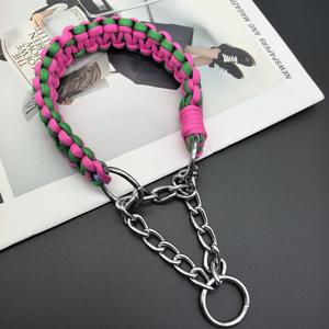 Collar para Perro Estilo INS con Bloques de Color para Razas Pequeñas y Medianas de 25-35 cm, Collar para Golden Retrievers y Labradores - Product Image 2