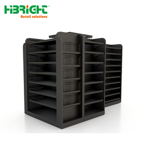Commercial Metal Supermarket Cashier Desk Front <b>Shelf</b> Heavy Duty Queue Barrier Merchandise Display <b>Rack</b> - Product Image 6