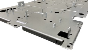 OEM Customized <b>Metal</b> Stamping Parts CNC Machining Sheet EP635-N08 LCD <b>Screen</b> Support Plate Fabrication Stainless Steel Bracket - Product Image 3