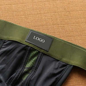 Pakaian dalam Jockstrap pria, kantong berbentuk U, punggung kamuflase seksi Hollow-out, celana dalam kaus - Product Image 2