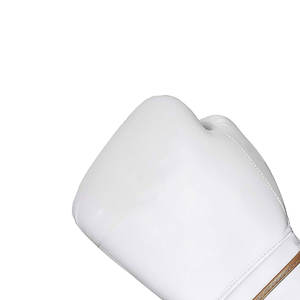 Gants de boxe professionnels en cuir synthétique de vachette de haute qualité avec fermeture auto-agrippante et logo personnalisé imprimé sur toute la surface des doigts pour l'entraînement - Product Image 6