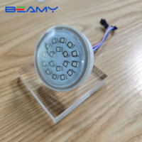 Éclairage LED numérique RGB à pixels IP68 pour l'extérieur, éclairage de divertissement 24V