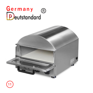 Horno de Pizza Eléctrico de Media Esfera Deutstandard NP-<span class=keywords><strong>11</strong></span> de Alemania, Horno de Acero Inoxidable para Pizzerías, Restaurantes de Comida Rápida y Pastelerías - Product Image 3