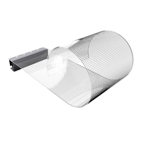 Installation rapide, adhésif transparent, écran LED super fin, film de protection pour écran LED, écran LED pour fenêtre en verre, mur
