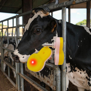 Étiquettes d'oreille électroniques pour la surveillance de la température Alerte précoce et prévention des maladies chez les bovins et les ovins - Product Image 1
