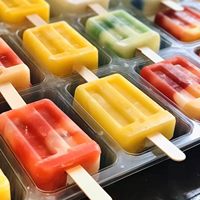 Bâtonnets de crème glacée en bois biodégradables, écologiques et durables pour fabricants de sucettes glacées, présentations de desserts, vente en gros