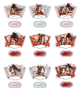 Colección <span class=keywords><strong>de</strong></span> Cajas Sorpresa <span class=keywords><strong>de</strong></span> la Serie <span class=keywords><strong>de</strong></span> Papelería Peach Blossom <span class=keywords><strong>de</strong></span> Anime Cang Mei Er, <span class=keywords><strong>el</strong></span> Maestro del Diabolismo, con Insignias y Soportes Acrílicos, Venta al por Mayor - Product Image 4