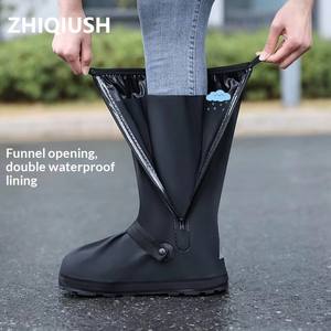 Couvre-chaussures imperméables antidérapants en PVC réutilisables pour la pluie et la neige, pour l'extérieur - Product Image 5