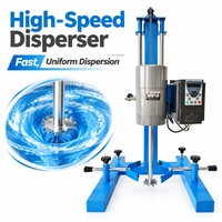 Disperseur vertical de liquides à grande vitesse pour laboratoire, 1L, 5L, 10L, pour additifs de revêtement, certifié CE, automatique