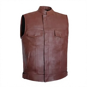 Gilet personnalisé pour homme en polyester sans manches, coupe-vent, imperméable, réversible, pour moto, hiver, décontracté, vêtement d'extérieur pour motard, OEM ODM - Product Image 1