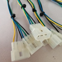 Ensemble de faisceaux de câblage d'équipement personnalisé avec connecteurs électriques multipolaires