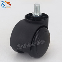 Roulettes de meubles en silicone de 40/50mm youxin cce, roulettes pivotantes de remplacement de 2 pouces
