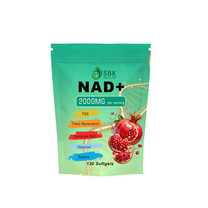 Customizable NAD+ Softgels with Urolithin A Betaine Cell Vitality Support Vegan Antioxidant <b>Supplement</b> Softgels - Product Image 1