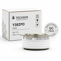 Diode redresseuse haute tension TECHSEM Y38ZPD-ZT33cT 1010A 3000V, boîtier ZT33cT, performance ultime, capacité de crête de 3000V pour