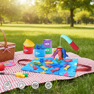 Nuevo Juego de Pesca Magnético Educativo, Juguete de Pesca para Niños - Product Image 3