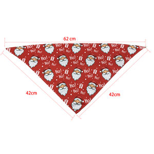 وشاح بوليستر قابل للتعديل للحيوانات الأليفة مريلة مخصصة مطبوعة لشد الكلاب أوشحة مثلثة للأولاد والبنات بالجملة لجميع المواسم - Product Image 2