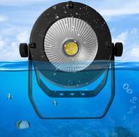 Boîtier en aluminium étanche IP65 DMX 200W blanc chaud COB LED par can lumières de scène pour événements fête de mariage club dj