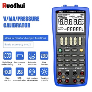 Calibrateur de pression 15+ multifonction avec générateur de signaux, interface RS232, sortie et mesure de fréquence mV MA - Product Image 2