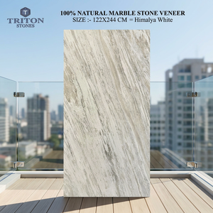 Revêtement mural décoratif extérieur en pierre naturelle, panneau en marbre, carreaux de pierre ardoise effet forêt, épaisseur 1-1,5 cm, pierre de culture. - Product Image 1