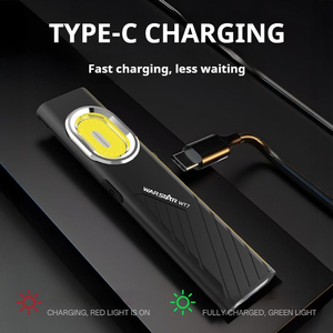 T7 700 Lumen Mini Portable Outdoor Rechargeable <strong>LED</strong> <strong>Torch</strong> <strong>Light</strong> Waterproof Magnetic Grip Work Pocket Flashlight - Product Image 5