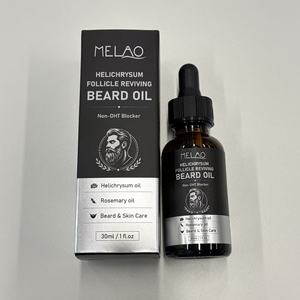 Huile Essentielle de Barbier à base d'Herbe de Helichryse pour Hommes – Hydratant Non Collant pour une Barbe Dynamique et Brillante – Huile à Barbe - Product Image 6