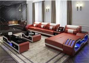 <span class=keywords><strong>Sofa</strong></span> <span class=keywords><strong>3</strong></span> Dudukan Gaya Klasik Prancis dengan Pelapis Kain, Set <span class=keywords><strong>Sofa</strong></span> Modern Nyaman untuk Penggunaan di Rumah - Product Image 6