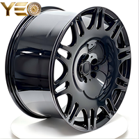Nuevas Llantas de Aleación de Aluminio Forjado en Negro Brillante Personalizadas YEO de 17-24 Pulgadas 5x112/5x130 Compatibles con Mercedes-Maybach S 680/GLS 600/EQS SUV