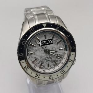 Reloj SEILOCE Mecánico Automático de Lujo Personalizado, 5 ATM, Acero Inoxidable 904L, Cristal de Zafiro, NH34, para Hombre, en Venta - Product Image 6