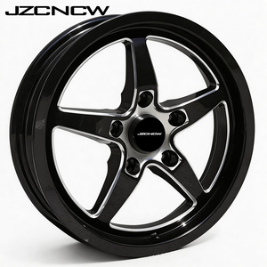 Ruedas Forjadas Sin Beadlock JZCNCW 17x4.5 18x5, Rueda Delantera de Carreras con Beadlock, Ruedas Ligeras de Carreras para E21 E30 - Product Image 1