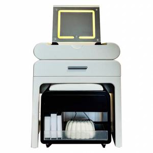 Comò Moderno con Specchio e Tavolo da Trucco per Camera da Letto, Salvaspazio e Facile da Installare - Product Image 6