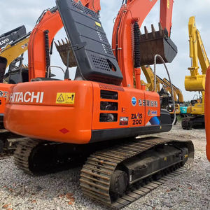 L'excavatrice hydraulique de roue de Hitachi 200 a employé le poids de fonctionnement de 20 tonnes Les composants de noyau de moteur d'Isuzu incluent la pompe à engrenages de boîte de vitesse de moteur - Product Image 1