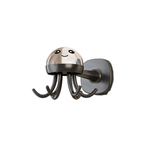Octopus Six Claw <b>Hook</b> Wall Mounted Adhesive Punch Free Multifunctional <b>Kitchen</b> Storage <b>Hook</b> - Product Image 4