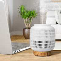 Diffuseur d'huile en céramique ultrasonique portable en gros Usine chinoise Humidificateur personnel en pierre d'huile essentielle pour la maison Prise américaine