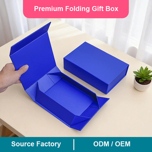 EVERWIN Wholesale High-end Premium Folding Box Luxury <b>Magnetic</b> Lid Rigid Paper Cardboard Packaging <b>Gift</b> <b>Boxes</b> - Product Image 3