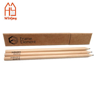 Trousse à crayons personnalisée écologique en bois naturel en <span class=keywords><strong>papier</strong></span> kraft brun <span class=keywords><strong>triangulaire</strong></span> pour enfants pour cadeau promotionnel ou d'affaires - Product Image 3