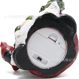 Christmas Tree Dwarf Resin Ornament <b>Battery</b> Powered Indoor Home Decoration Christmas Decor - Product Image 5