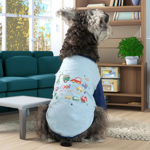 Nouveaux vêtements pour animaux de compagnie printemps été <span class=keywords><strong>petit</strong></span> monstre gilet T-Shirt vêtements respirants Teddy <span class=keywords><strong>Bichon</strong></span> intérieur Anti-perte <span class=keywords><strong>petit</strong></span> <span class=keywords><strong>chien</strong></span> moyen - Product Image 3