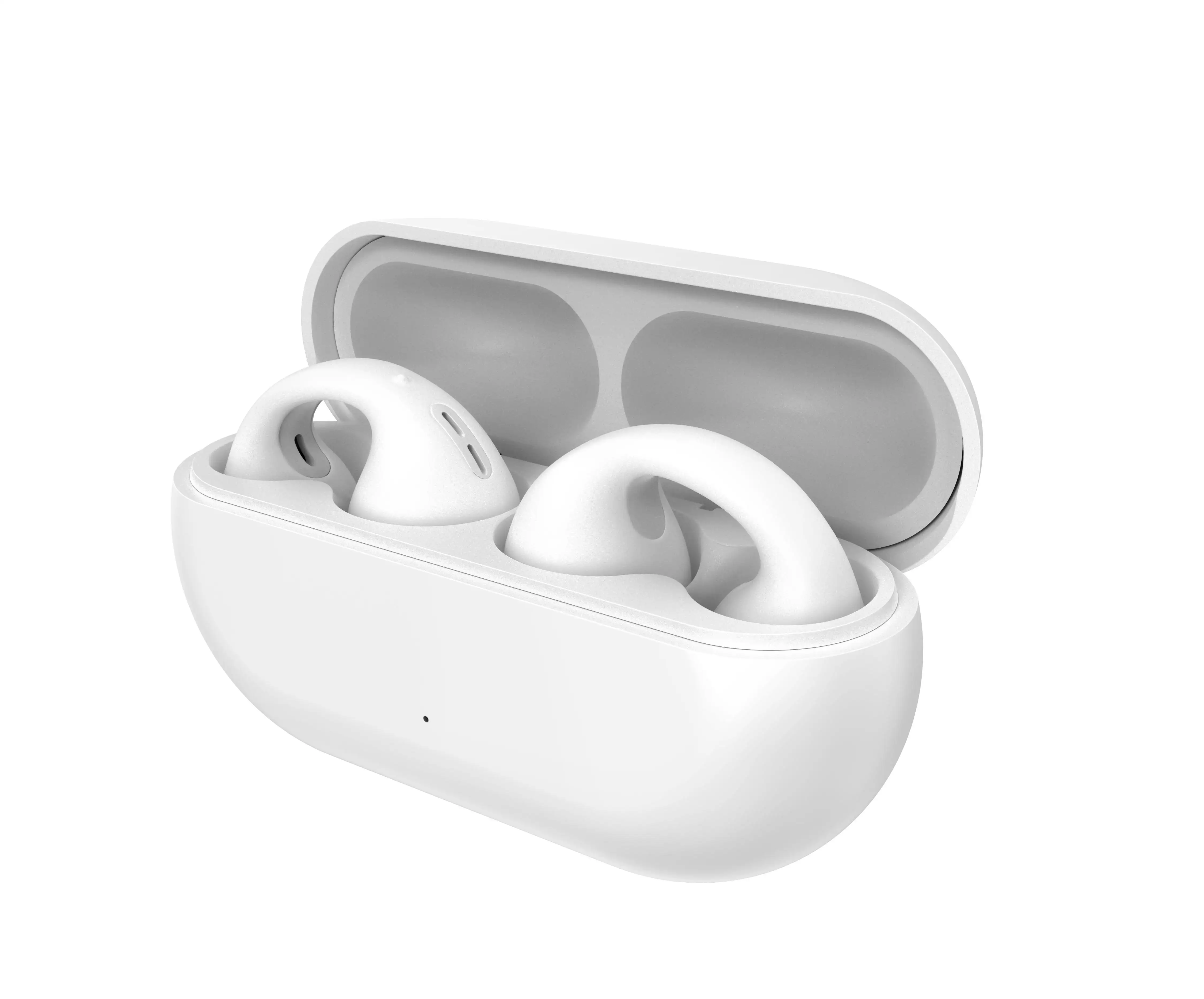 Air Conduction Headphone 5.3 Open Ear Headset Ipx4 Bone Conduction Wireless Earbud With Mic Hd Call Ear Hook Sport Earphones